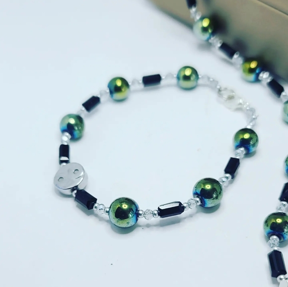 Green Hematite set - Picture 4 of 5